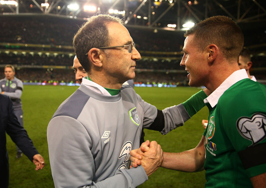 Republic of Ireland v Bosnia and Herzegovina - UEFA EURO 2016 Qualifier: Play-Off Second Leg Ian Walton/Getty Images Sport
