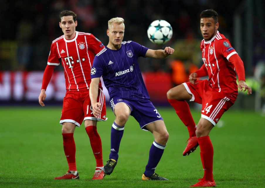 RSC Anderlecht v Bayern Muenchen - UEFA Champions League Dean Mouhtaropoulos/Getty Images Sport