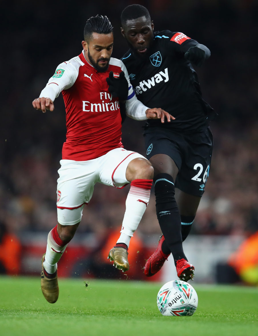 Arsenal v West Ham United - Carabao Cup Quarter-Final Julian Finney/Getty Images Sport