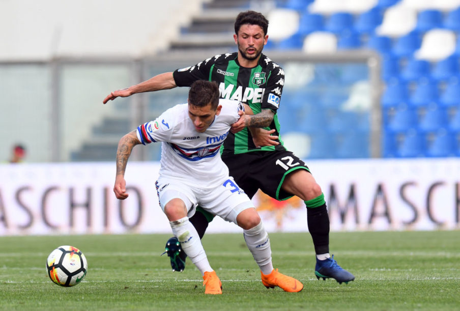 US Sassuolo v UC Sampdoria - Serie A Alessandro Sabattini/Getty Images Sport