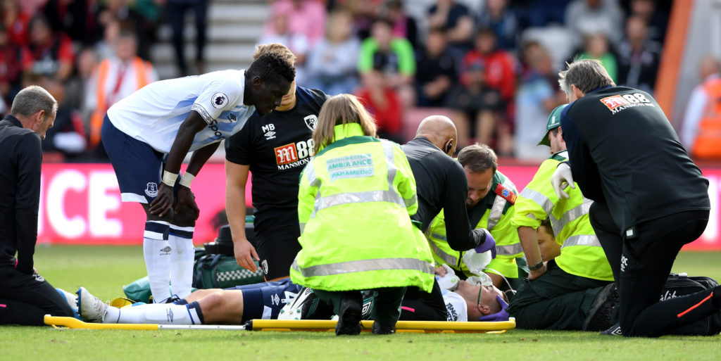 Michael Keane suffers hairline fracture of skull