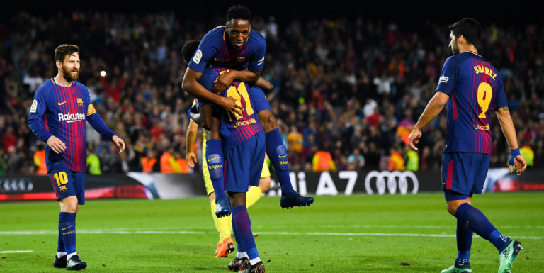 Mina not training at Barcelona as move edges closer