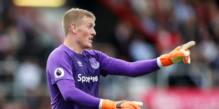Pickford insists he never thought about leaving Everton