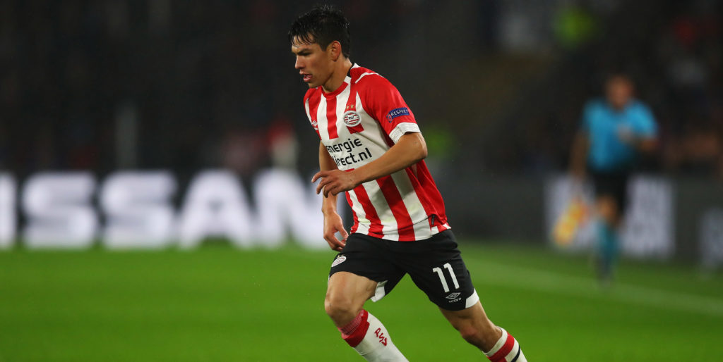 PSV name price for Everton target Lozano