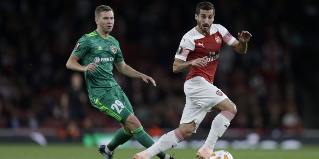 Boost for Everton as Arsenal’s Mkhitaryan doubtful for league clash