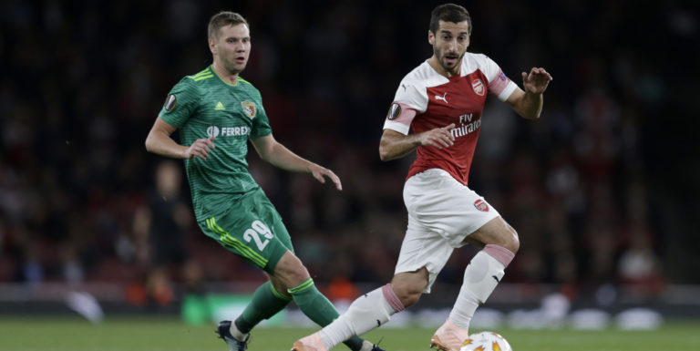 Boost for Everton as Arsenal’s Mkhitaryan doubtful for league clash
