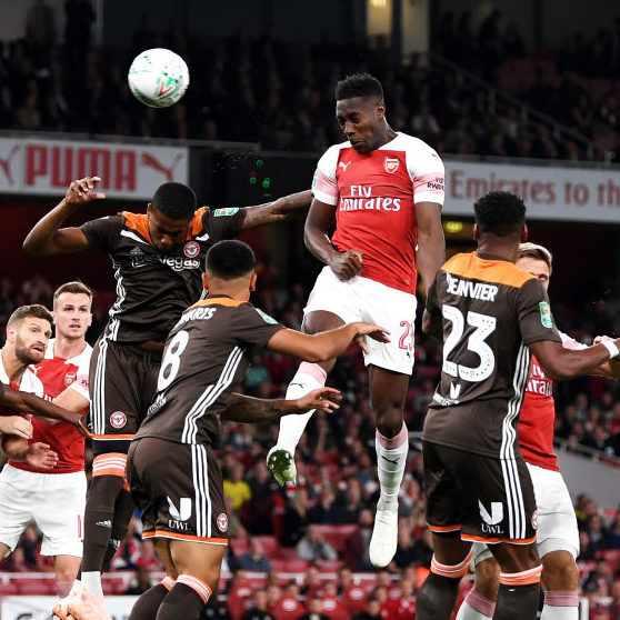 Arsenal v Brentford - Carabao Cup Third Round Shaun Botterill/Getty Images Sport