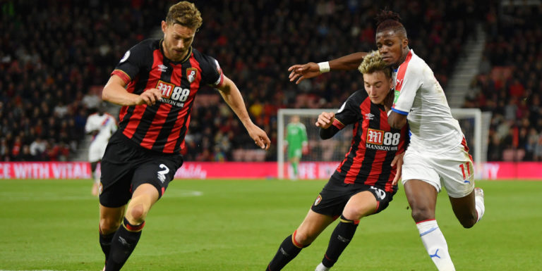 Palace’s Zaha could feature against Everton this weekend