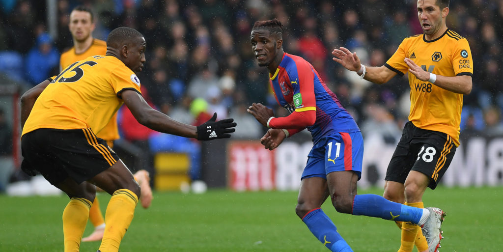 Key Palace man Zaha could miss Everton clash