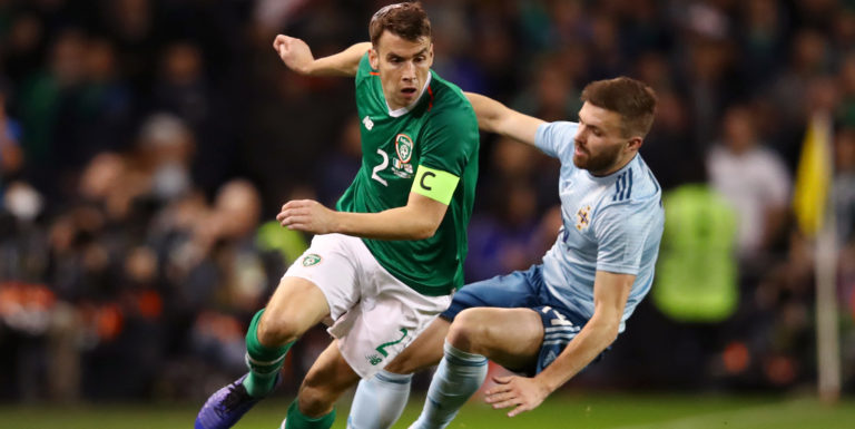 Coleman frustrated by poor Ireland performance in friendly draw