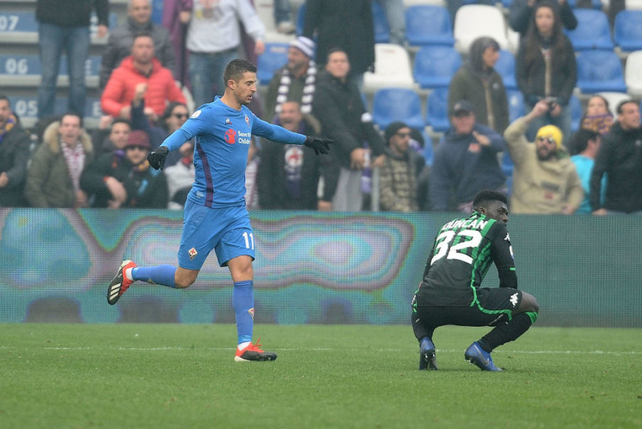 US Sassuolo v ACF Fiorentina - Serie A Mario Carlini / Iguana Press/Getty Images Sport