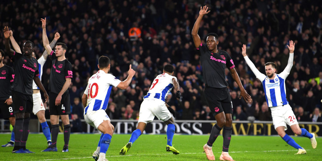 Everton player ratings: Brighton (A)
