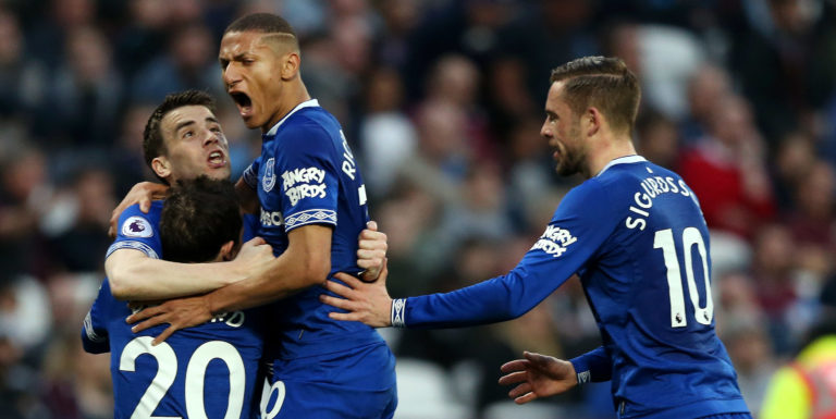 Who was Everton’s man of the match against West Ham?