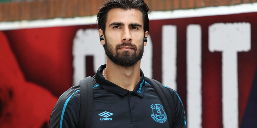 Everton fans send love to Andre Gomes after recent Twitter post