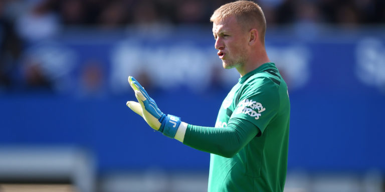 Pickford claims he is now “more calm” – huge positive for Everton
