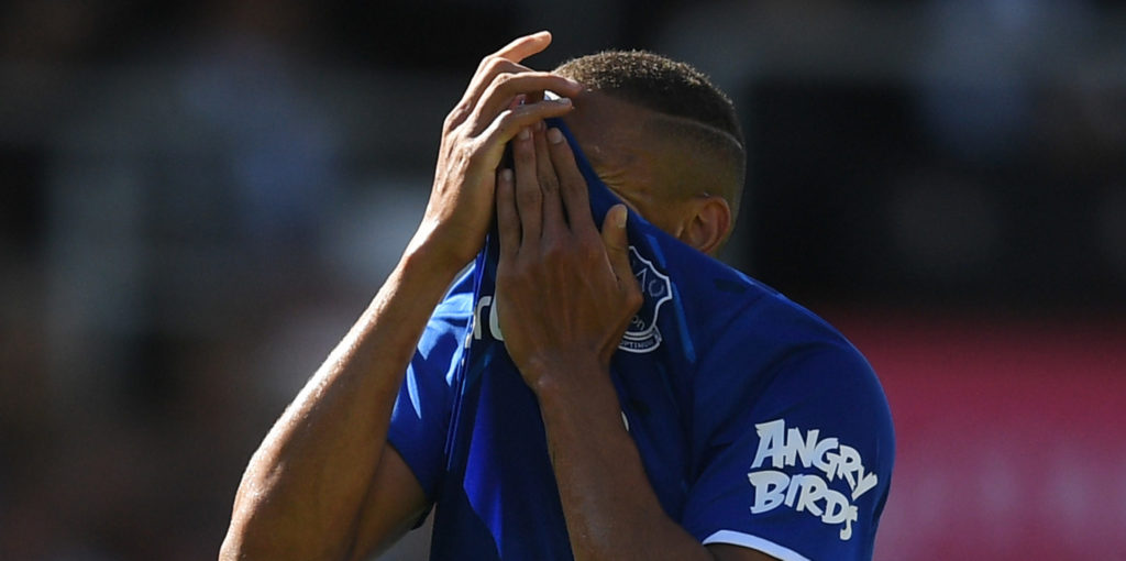 Everton supporters are not happy following Bournemouth defeat