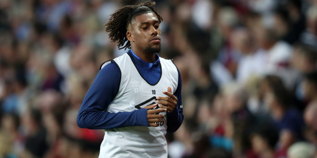 Everton fans debate whether Iwobi should be guaranteed to start