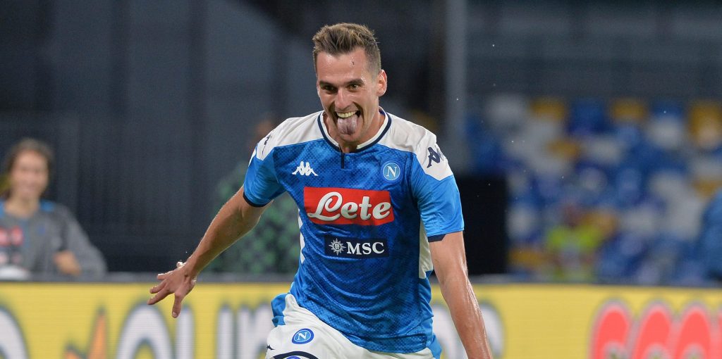 Everton scouts admits to being an admirer of Arkadiusz Milik