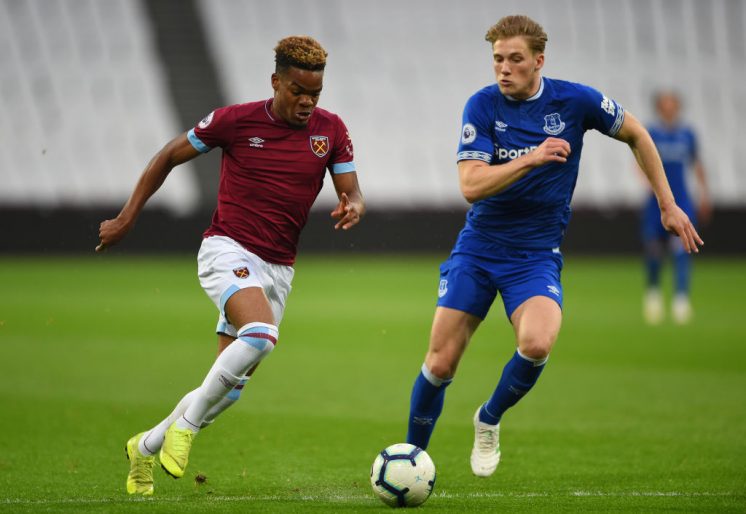 West Ham United v Everton - Premier League 2 Harriet Lander/Getty Images Sport