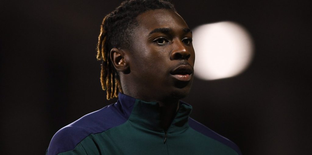 Roma join race to sign Moise Kean on loan