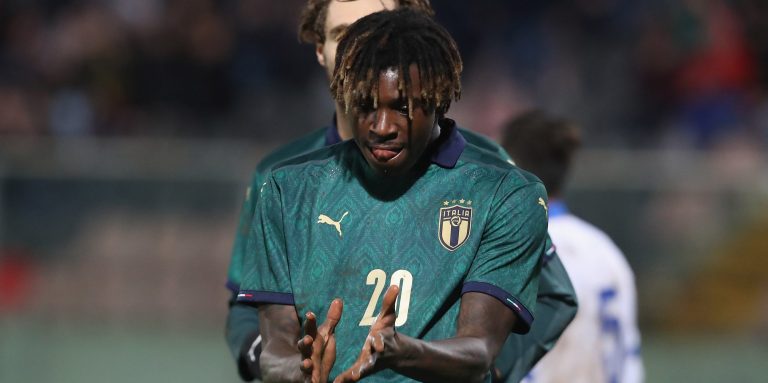 Everton fans react to Kean’s brace for Italy U21s