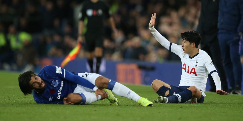 Toffees fans react as Son’s red card gets overturned