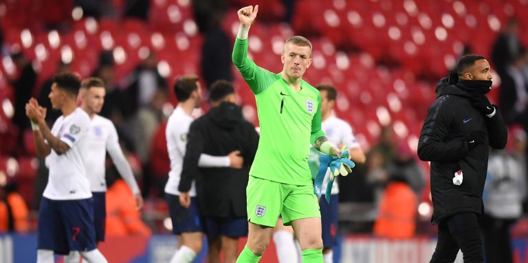 Pickford receives fan praise for England performance