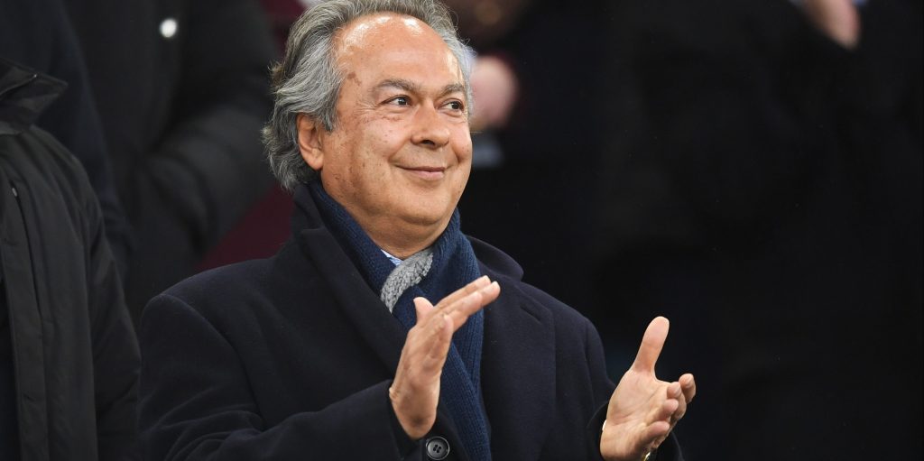 Everton players asked to remain behind after training for Moshiri address