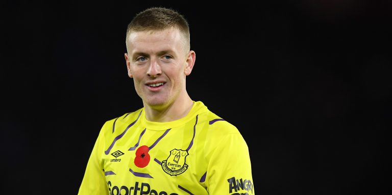 Pickford is determined to make up for last year’s Anfield mistake