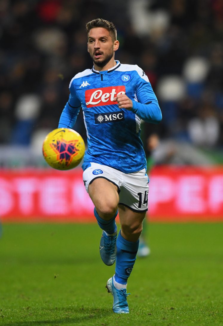 US Sassuolo v SSC Napoli - Serie A Alessandro Sabattini/Getty Images Sport