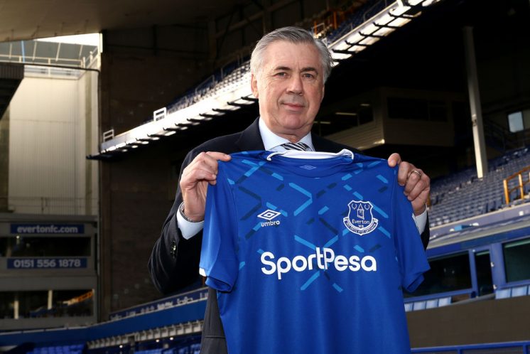 Everton Unveil New Manager Carlo Ancelotti Jan Kruger/Getty Images Sport