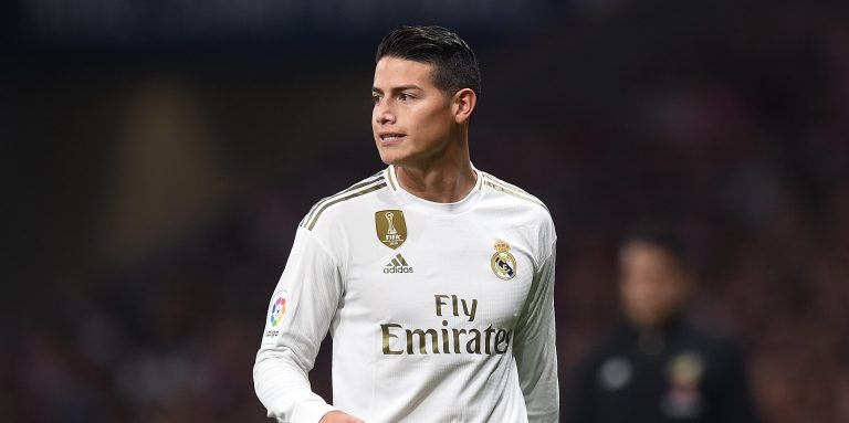 Everton believe they have big chance at signing Real Madrid’s Rodriguez
