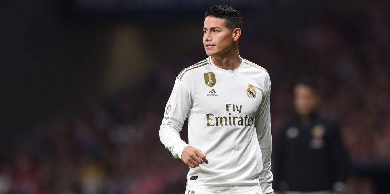 Everton target Rodriguez unlikely to leave Real Madrid this season