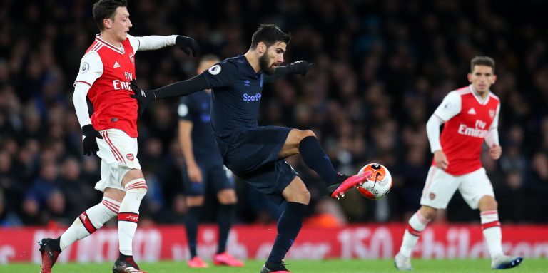 Everton fans laud Andre Gomes following comeback against Arsenal