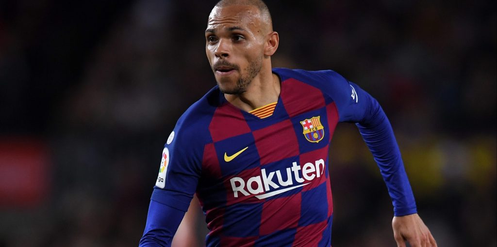 Everton consider summer move for Barcelona forward Braithwaite