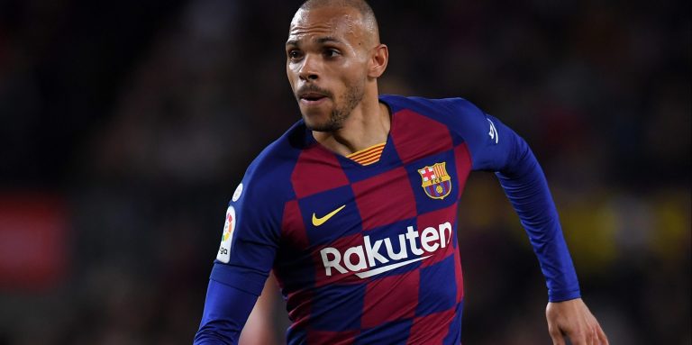 Everton consider summer move for Barcelona forward Braithwaite