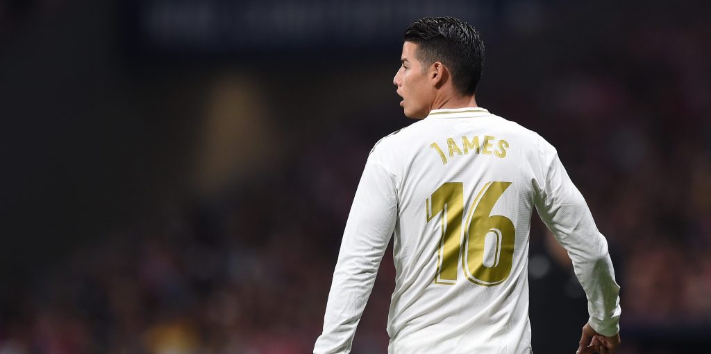 James Rodriguez interested in joining Everton