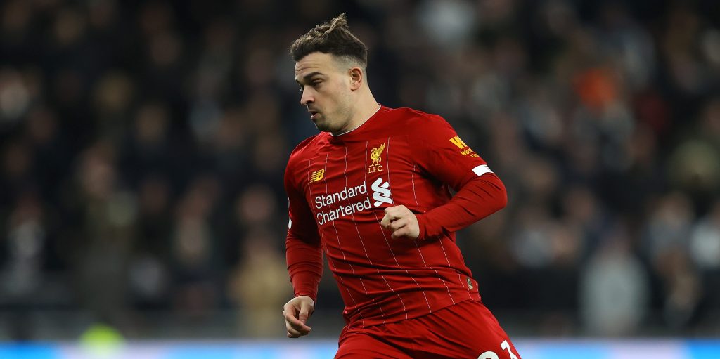 Xherdan Shaqiri set to miss the Merseyside Derby