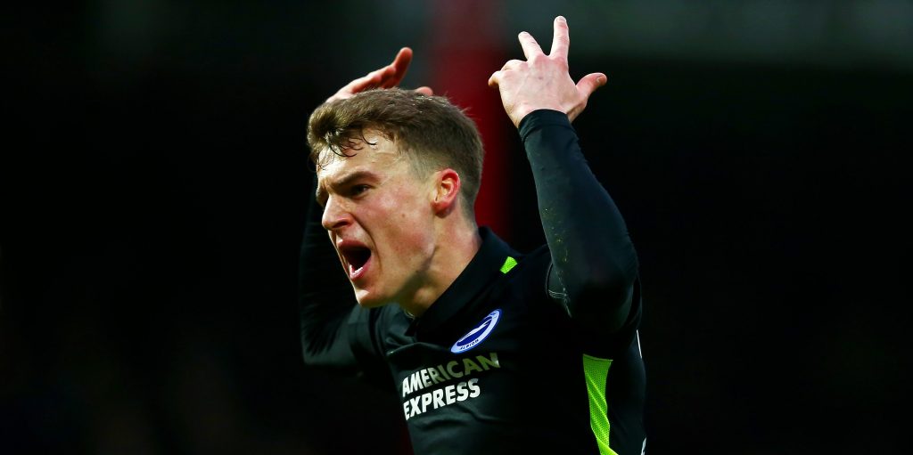 Everton to battle Leeds in the race for Brighton’s Solly March