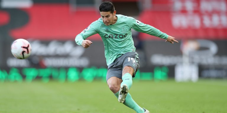 Everton Man James Rodriguez Suffers Unfortunate and Unusual Injury