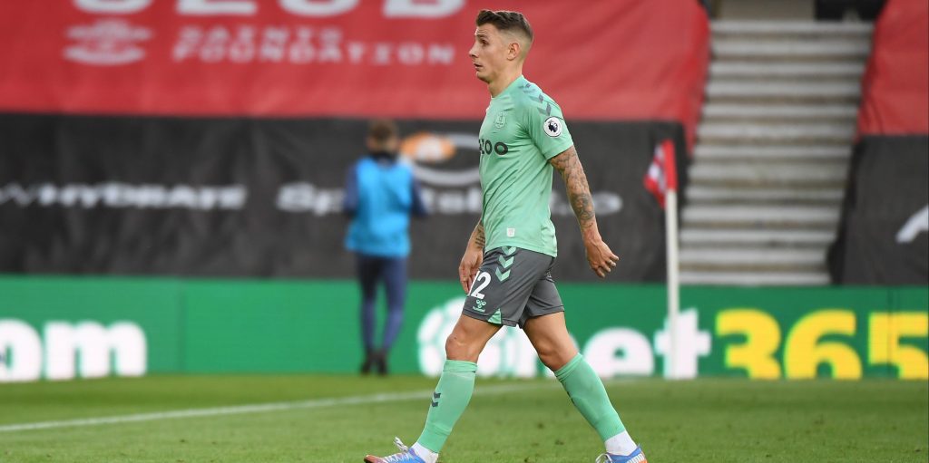 Toffees Handed Boost as Lucas Digne Sees Suspension Slashed