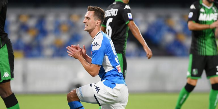 Toffees Handed Boost with Agents ‘Negotiating’ Milik’s Napoli Exit
