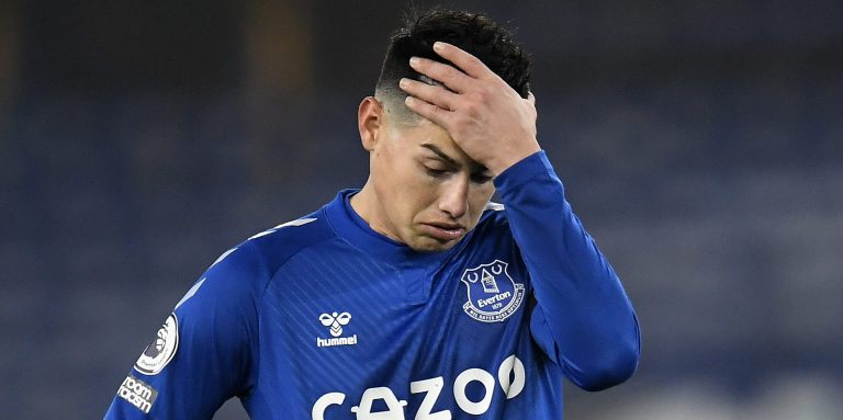 James Rodriguez ruled out of Man United cup clash