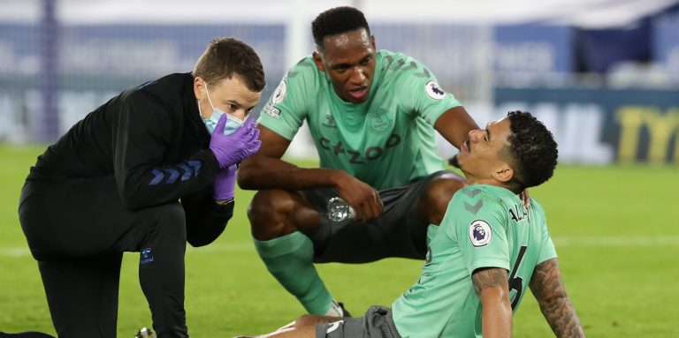 Many Everton fans react to Allan injury setback