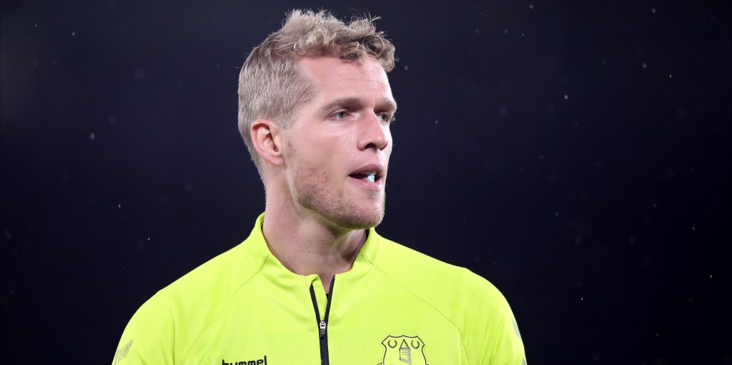 Phil Neville could raid Everton for Jonas Lossl if he takes Inter Miami job