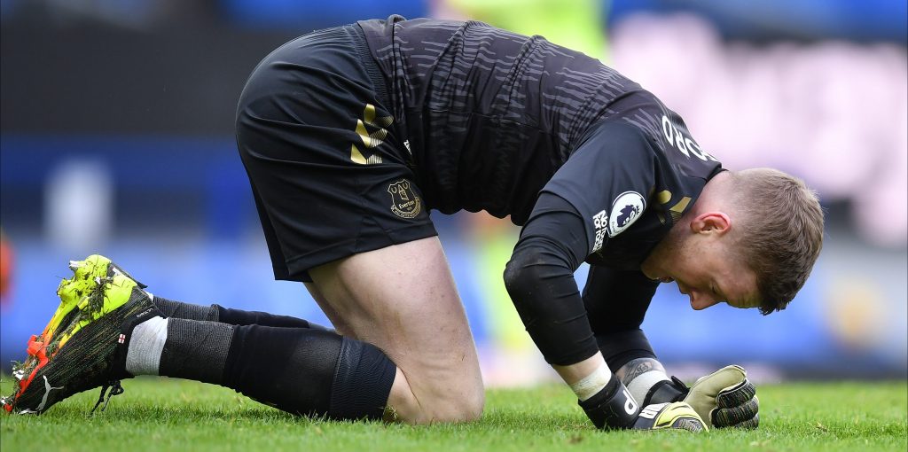 Everton fans delighted as Jordan Pickford ruled out of Leeds clash