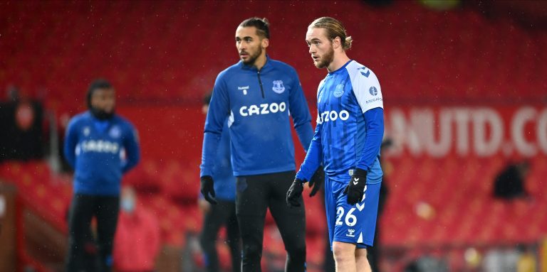 Tom Davies outlines Everton’s top four ambitions