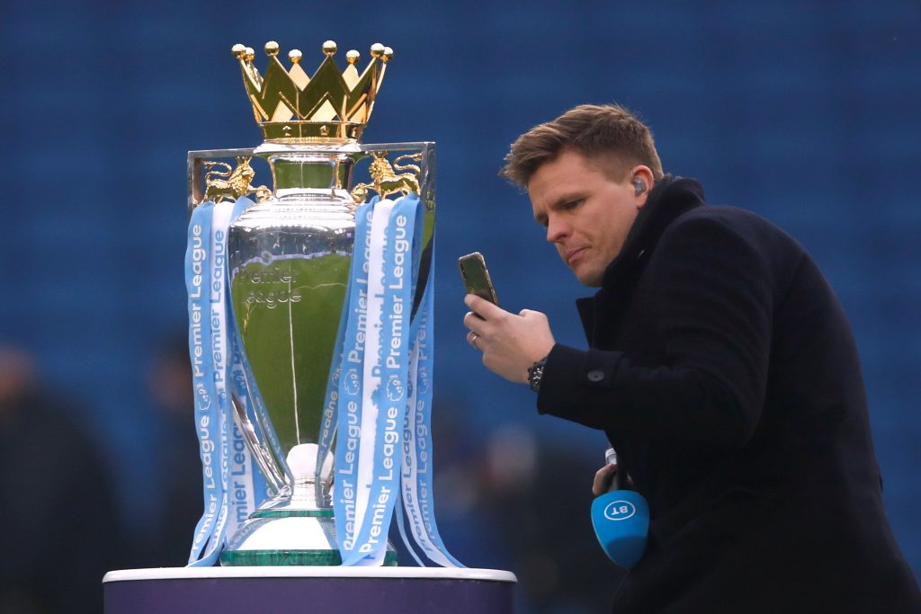 pundit-jake-humphry-with-premier-league-trophy