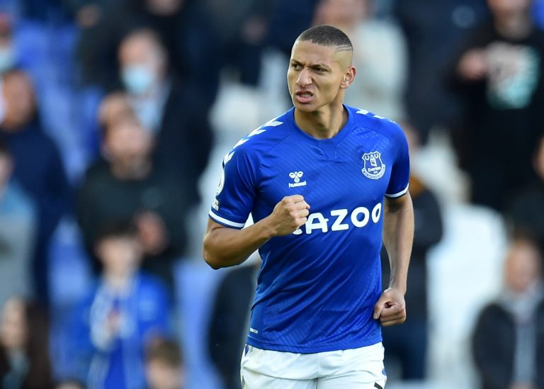 Everton win first game at Goodison since March in fight for European football