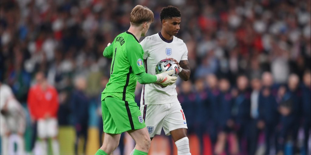Virals: Everton ‘keeper Jordan Pickford Impresses at Euro 2020 final